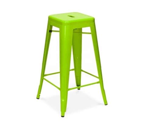 Industrial Green Bar Stool – CQ Party Hire