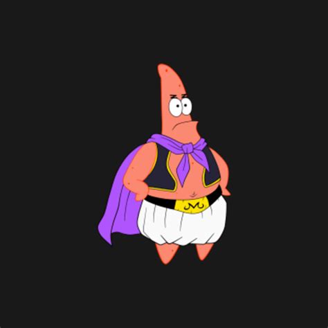 Patrick Star Majin Buu Dbz T Shirt Patrick T Shirt Teepublic