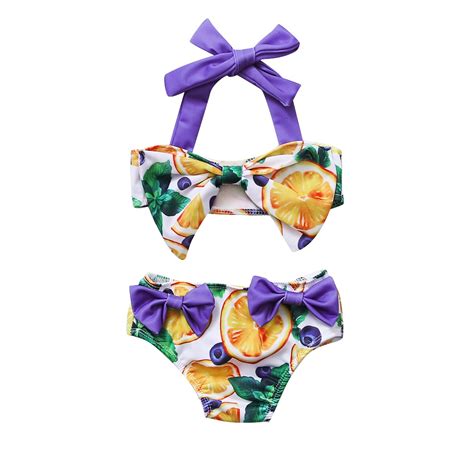 Conjunto de Bikini para niñas pequeñas Tankini co Grandado