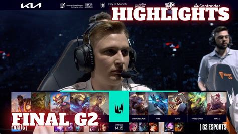 FNC Vs G2 Game 2 Highlights Grand Final LEC 2024 Season Finals