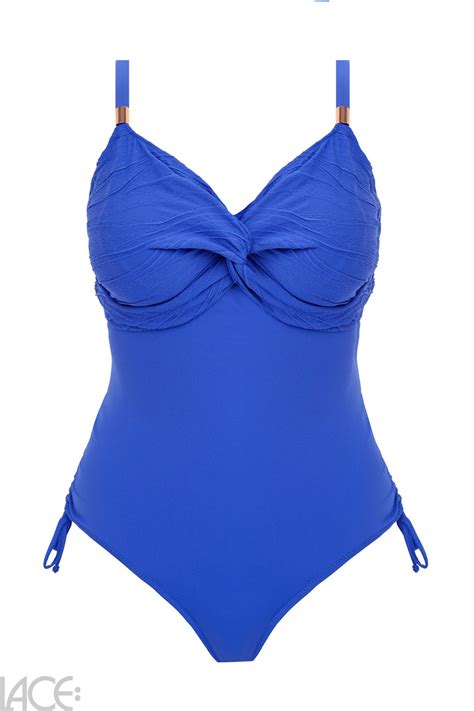 Fantasie Swim Beach Waves Underwired Swimsuit E K Cup ULTRAMARINE Lace Lingerie