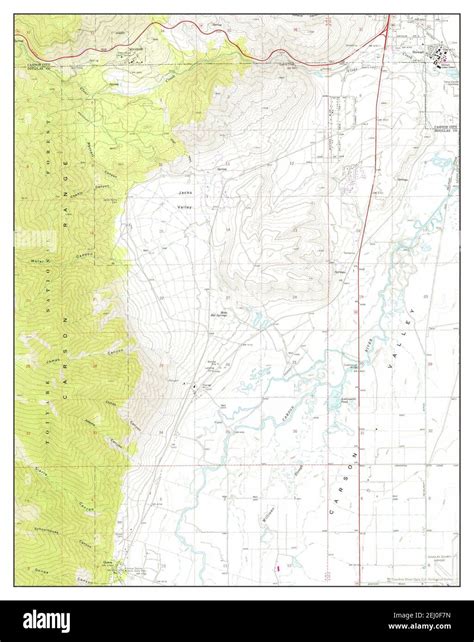 Genoa Nevada Map 1968 1 24000 United States Of America By Timeless Maps Data U S