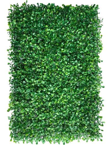 Kit 25 Plantas Artificiais Placas De Buxinho 60x40 P Painel Frete grátis