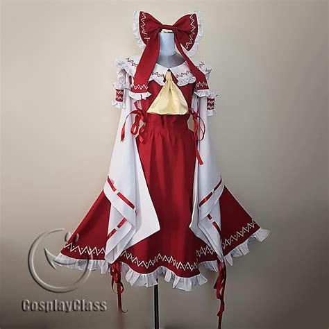 Touhou Project Hakurei Reimu Cosplay Costume Cosplayclass