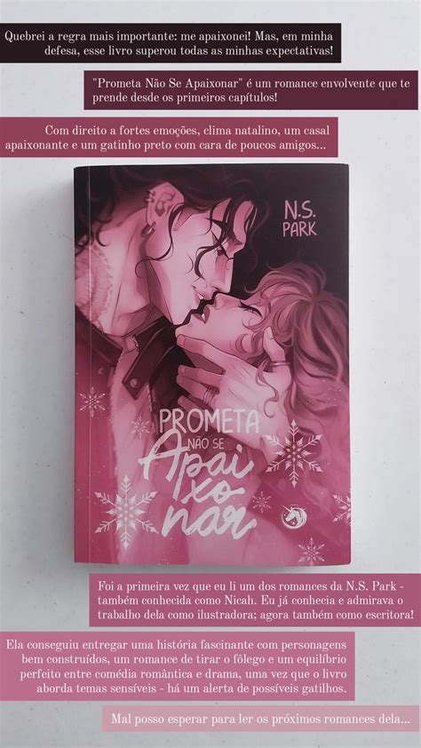 Prometa Não Se Apaixonar - Prometa Não Se Apaixonar ️ em 2025 | Livros de romance, Resenhas de ...