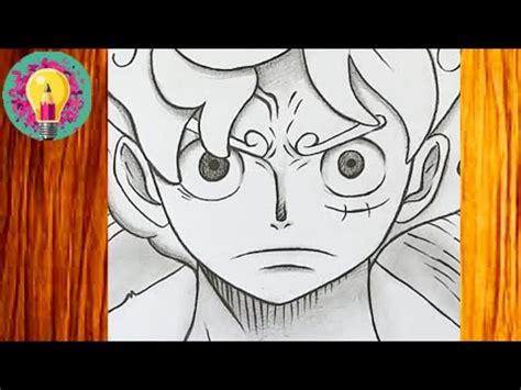 Drawing Luffy Gear Easy How To Draw Anime Step By Step Easy Drawing