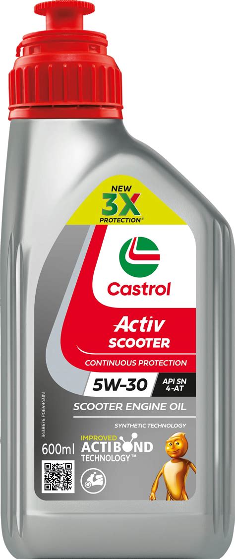 Castrol Activ Scooter W At Engine Oil With Synthetic Technology