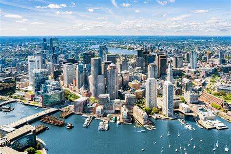 renowned photographer   stunning aerial   boston