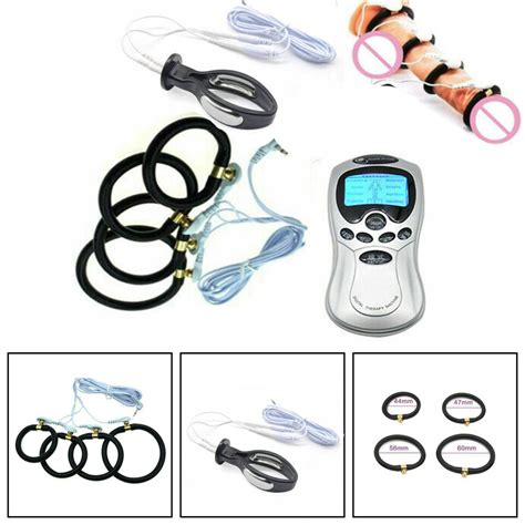 Men Plug E Stim Torpedo Therapy Pulse Device Ring Anal Butt Plug Sex Toys EBay