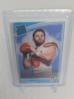 Baker Mayfield 2018 Donruss Optic Rated Rookie 153 RC MINT EBay