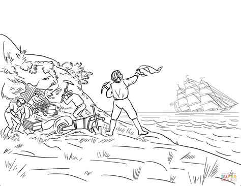 California Gold Rush Coloring Page Free Printable Coloring Pages