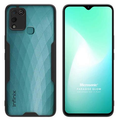 Microsonic Infinix Hot Play K L F Paradise Glow Siyah Microsonic T Rkiye