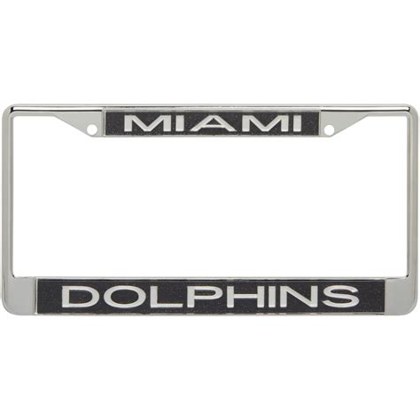 Miami dolphins license plate frame - lawpcfox