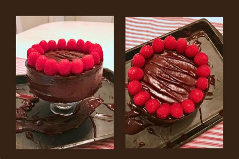 Mini Chocolate Raspberry Truffle Cake Lizbushong Compng Liz Bushong