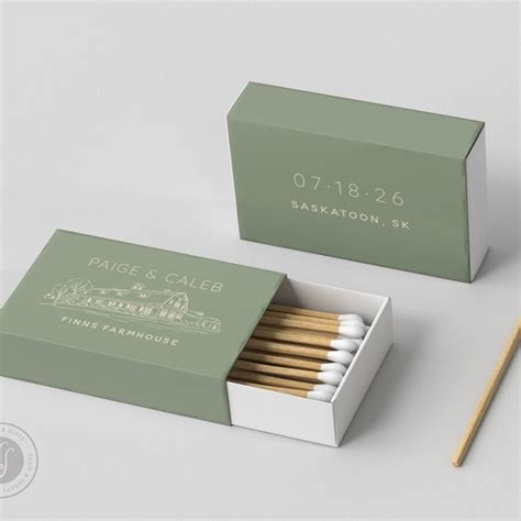 Custom Match Boxes Venue Etsy UK