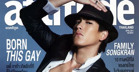 Picture Thai Gay Sexy Model Show ATTITUDE THAILAND