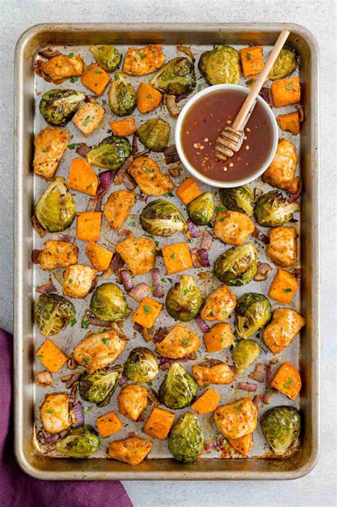 Hot Honey Chicken Sheet Pan Dinner Recipe Rachel Cooks