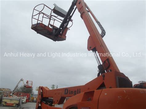 Gtbz16a Hydraulic Manual Electric Mobile Dingli Scissor Lift Platform