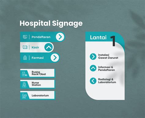 Hospital Signage Design | Baros on Behance