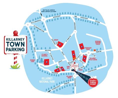 Location & Map - Killarney Sleigh Rides