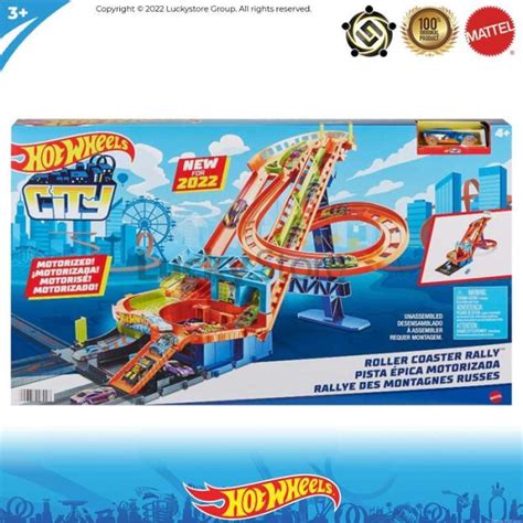 Jual Hot Wheels Track City Set Roller Coaster Rally Playset Original Di Seller Luckystore