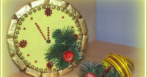 KALEIDOSKOP: НОВОГОДНИЕ ЧАСЫ ИЗ КОНФЕТ