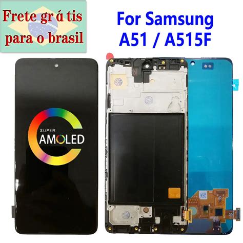 For Samsung Galaxy A51 2019 A515f Display Lcd With Frame Sm-a515f/dsn ...