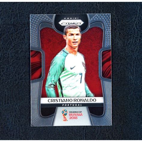 C羅 Cristiano Ronaldo 狂漲的Prizm FIFA World Cup Russia系列金屬卡 球員卡 蝦皮購物