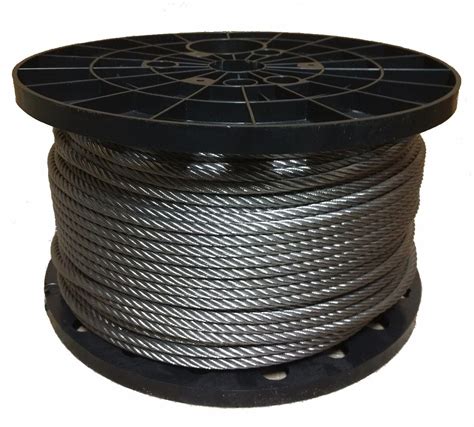 Cumberland Sales Company 1 4 Stainless Steel Aircraft Cable Wire Rope