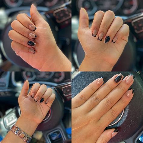 Francesinha Triangular Nude Preto