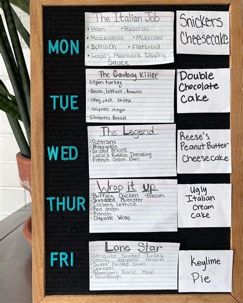 Locals Deli Menu In Big Spring Tx Order Delivery And Reviews