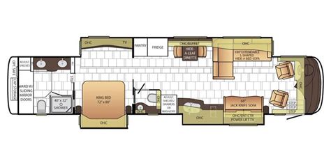 Newmar Mountain Aire Floor Plans Floorplans Click