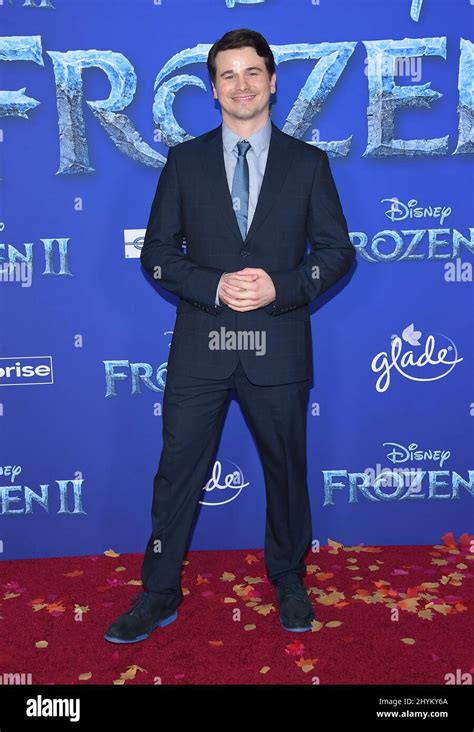 Jason Ritter attending the world premiere of Frozen 2, held at the ...