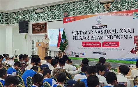 Buka Muktamar Pii Di Balikpapan Muzani Bicara Kualitas Pendidikan Di