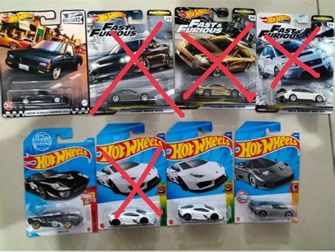 Hot Wheels Fast N Furious Mitsubishi Ferrari Forza Nissan S S Hobbies Toys Toys Games