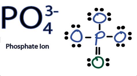 Po4 3 Is A Polyatomic Ion With A Lewis Structure Consisting Of One