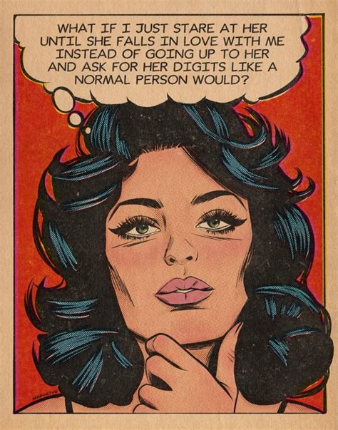 What If I Just Stare At Her Art Print By Msbhaive Society Pop Art Comic Lesbian Art