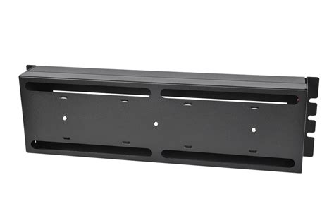 19″ панель с DIN-рейкой PS-3U, цвет черный, КП-АВ-9005
