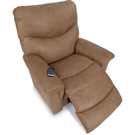 La Z Boy James 10x521 Re994772 Casual Power Rocking Recliner W Headrest Lumbar And Usb Port