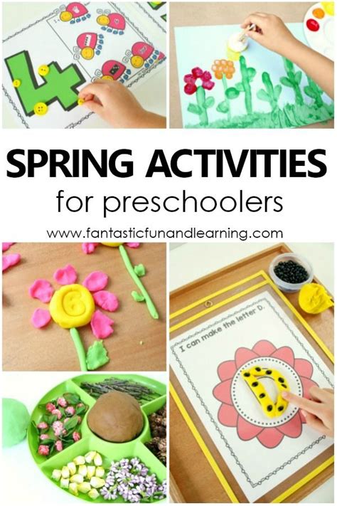 Spring Theme Preschool Activities Fantastic Fun And Learning Spring Theme Preschool Activities