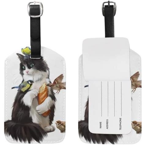 Tiquette De Bagage Pour Valise Baggage Birds Fun Avec Sac De Voyage En