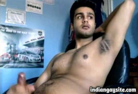 Indian Gay Video Of A Hot And Sexy Desi Hunk Jerking Off His Long Dick On Cam Indian Gay Site