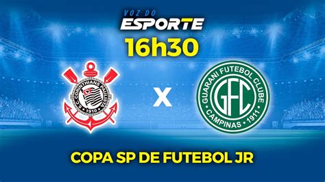 Corinthians X Guarani Narra O Ao Vivo Copinha Youtube