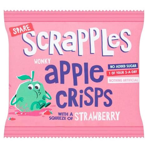 Scrapples Apple And Strawberry Fruit Crisps Ocado Fruit Crisp