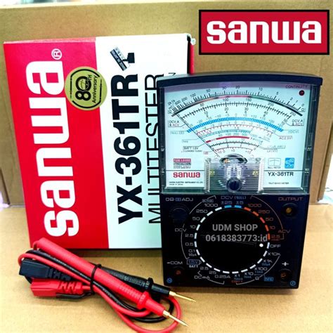 มัลติมิเตอร์ Sanwa Yx 361tr แท้ 100 Multimeter Made In Japan มิเตอร์วัดไฟ มัลติมิเตอร์เเบบเข็ม