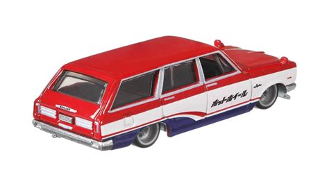 Машинка Premium Hot Wheels 69 Nissan Skyline Van Fast Wagons 1 64 GRJ68 Red купити в інтернет