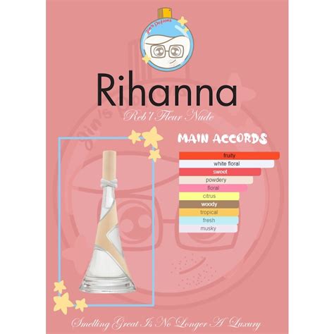 Rihanna Reb L Fleur Nude Female Perfume Decant Original Shopee Malaysia