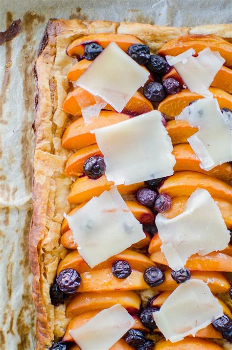 Puff Pastry Apricot Blueberry Tart with Cheese — Living Lou