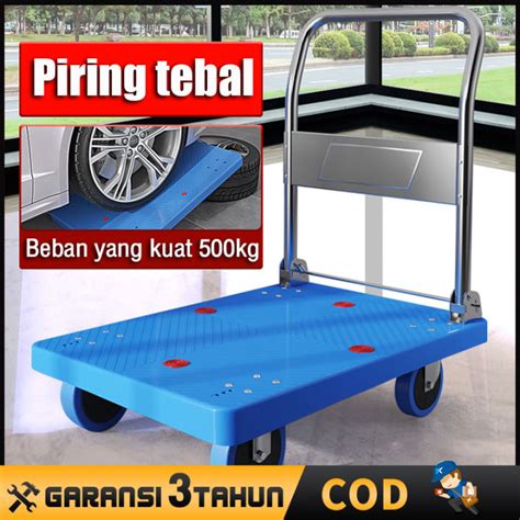 Reaim Troli Lipat Kg Ukuran X Cm Trolley Troli Barang Lipat Hand