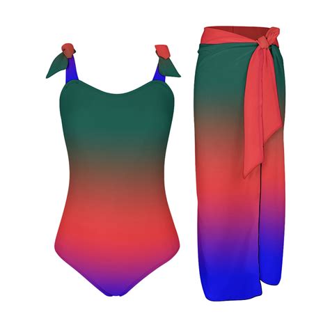 Blphud Women Swimsuits Bandeau Bikini Women Vintage Floral Print Piece Swimwear Piece Cover